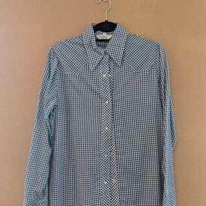 Women's Gingham Vintage Cowgirl Shirt